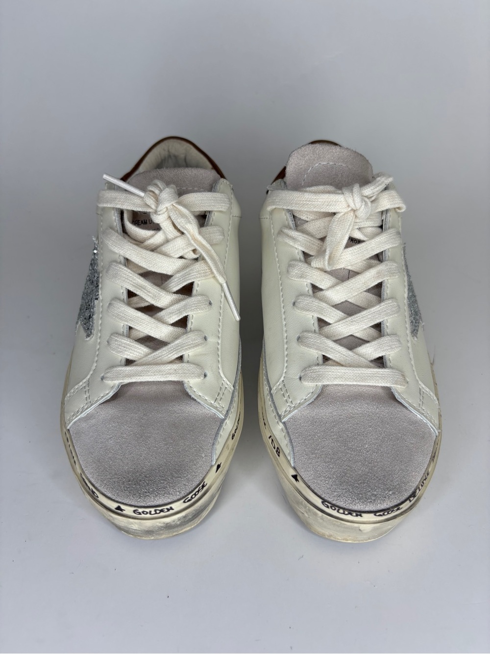 Golden goose ballstar shoes lace up skateboarding sneakers women size 36 US 5 - Picture 2 of 16